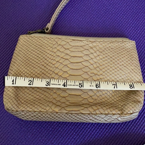 Embossed Snake Leather Wristlet - Picture 10 of 11